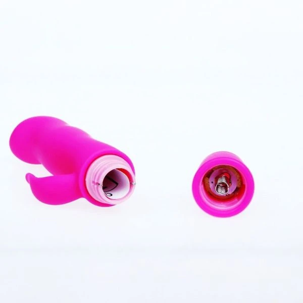 High Tech Pretty Love Vibrator Stimulator Blithe mit Klitorisreizer flieder