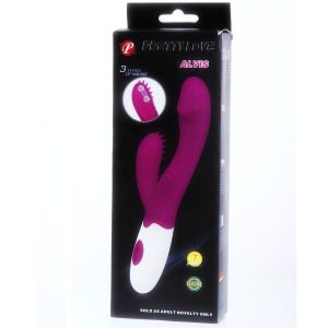 High Tech Pretty Love Vibrator Stimulator Andre met Clitoris-Rotor, 20 cm High Tech Pretty Love Vibrator Stimulator Andre met Clitoris-Rotor, 20 cm - Afbeelding 1
