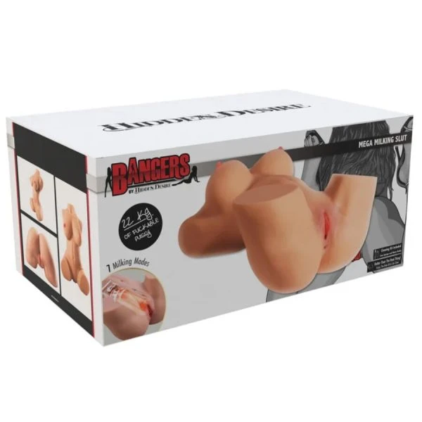 Hidden Desire Melkende Mega-Schlampe Masturbator-Torso