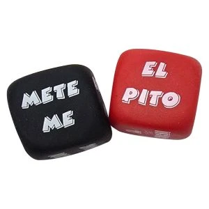 Diablo Picante Actiedobbelstenenset met Lichaamsdeel-Dobbelsteen, 2 dobbelstenen