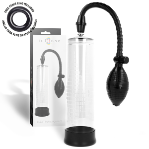 Intense FOR HIM Penispomp 02 met manometer en penisring Intense FOR HIM Penispomp 02 met manometer en penisring - Afbeelding 1