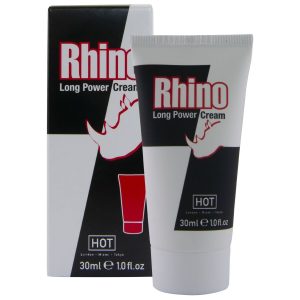HOT Rhino Long Power Cream 30 ml – Vertragingscrème voor mannen met Ginkgo HOT Rhino Long Power Cream 30 ml – Vertragingscrème voor mannen met Ginkgo - Afbeelding 1