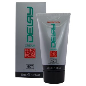 HOT Vertragingscrème met verkoelende natuur extracten 50 ml HOT Vertragingscrème met verkoelende natuur extracten 50 ml - Afbeelding 1