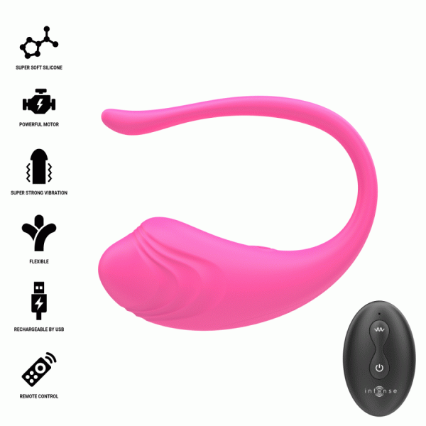 Intense Remote Control Vibrations-Ei Olivia Pink mit Fernbedienung