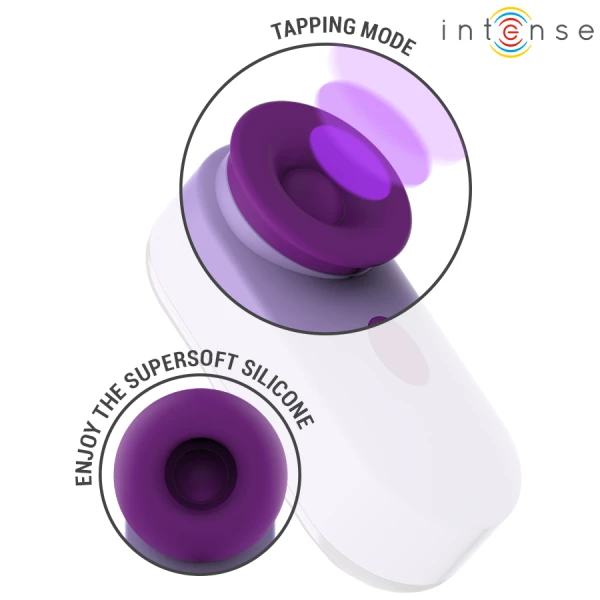 Intense FUN Toys Sabrina Clitorisstimulator met Klopmodus Paars Intense FUN Toys Sabrina Clitorisstimulator met Klopmodus Paars