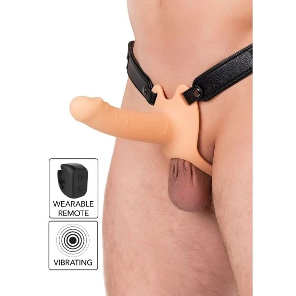 Hidden Desire Inferno vibrating penis sleeve for strapping on