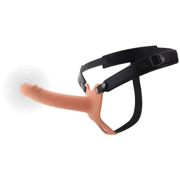 Hidden Desire Penis-Sleeve om om te gespen met 10 vibratiestanden 18 cm