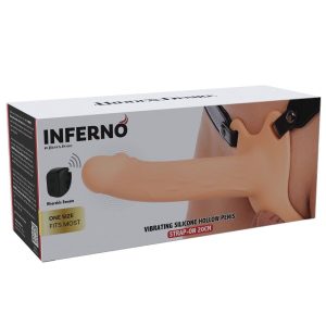 Hidden Desire vibrerende penis-sleeve om vast te maken Inferno 20 cm Hidden Desire vibrerende penis-sleeve om vast te maken Inferno 20 cm - Afbeelding 7