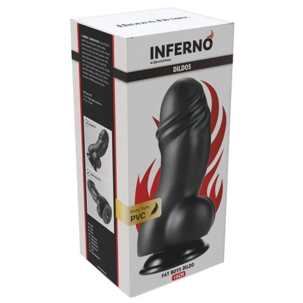 Hidden Desire Inferno Fat Boys Dildo 19 cm with suction cup