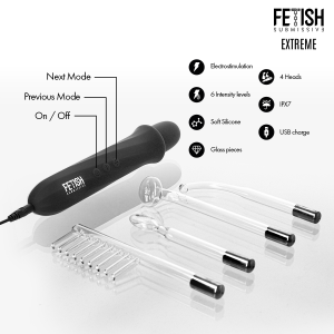 Fetish Submissive Extreme Elektro-Wand-Vibrator met 6 Intensiteiten Fetish Submissive Extreme Elektro-Wand-Vibrator met 6 Intensiteiten - Afbeelding 4