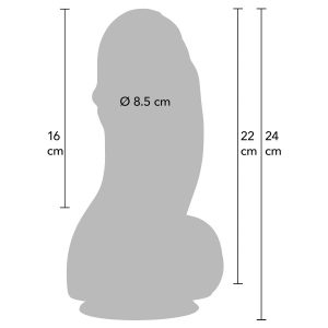 Hidden Desire Dildo Inferno Fat Boys 22 cm met zuignap Hidden Desire Dildo Inferno Fat Boys 22 cm met zuignap - Afbeelding 2