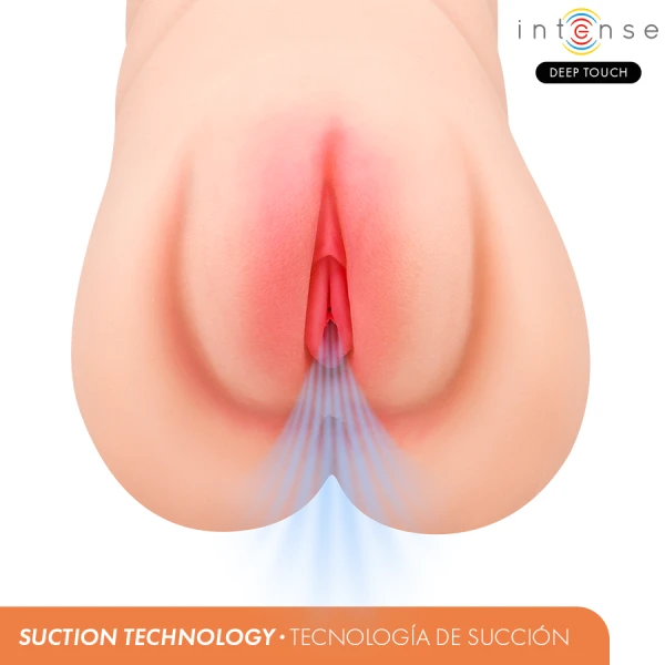 Intense Bodies & Masturbators Deep Touch Vaginale Masturbator met Vibratie en Zuigfunctie Intense Bodies & Masturbators Deep Touch Vaginale Masturbator met Vibratie en Zuigfunctie