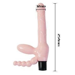 Baile Seilloser Strap-On mit Vibrator und Analstimulator – Bild 2