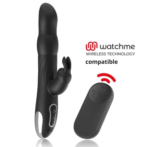 Brilly Glam Moebius Rabbit-Vibrator met Rotator en Watchme-afstandsbediening