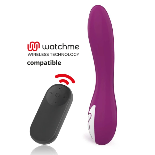 Coverme Elsie Vibrator met Watchme-afstandsbediening, siliconen