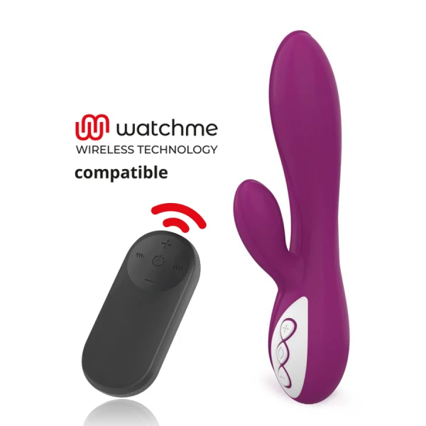 Coverme Taylor Vibrator met Watchme-afstandsbediening, clitoris- en G-puntstimulator