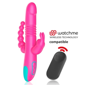 Happy Loky Donald Drievoudige Stimulatie Vibrator Anaal G-Punt Clitoris
