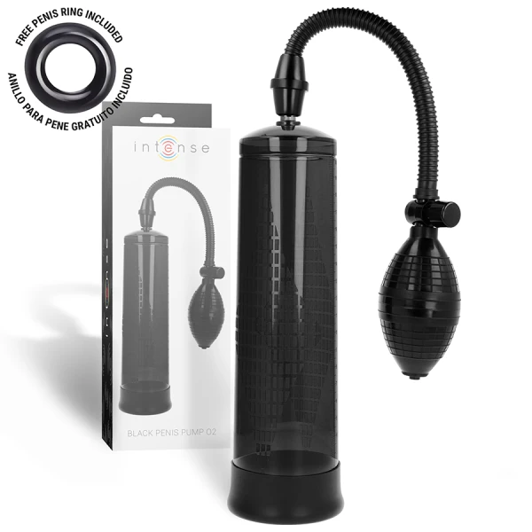 Intense FOR HIM Penispomp met meter en gratis penisring