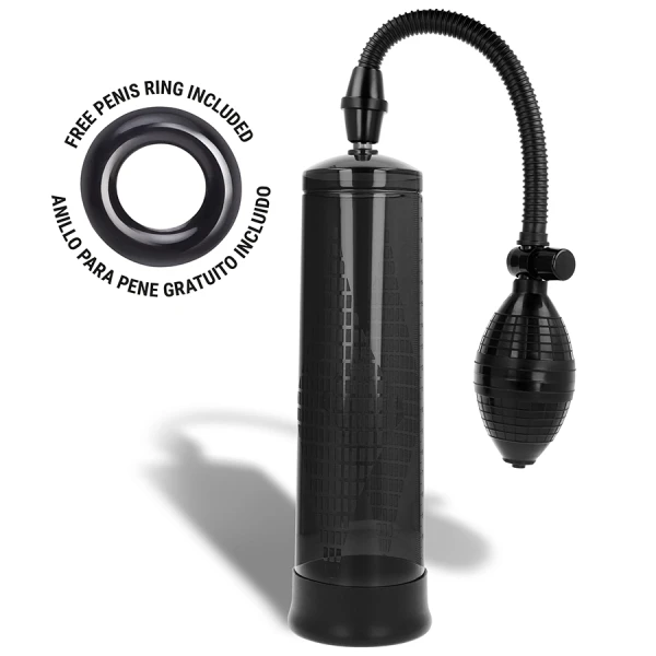 Intense FOR HIM Penispomp met meter en gratis penisring