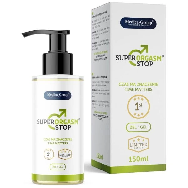 Medica Group Super Orgasm Stop Intimgel voor ejaculatiecontrole voor mannen