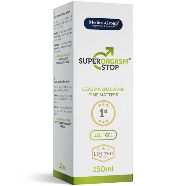 Medica Group Super Orgasm Stop Intimgel voor ejaculatiecontrole voor mannen