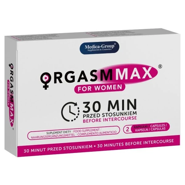Medica Group Orgasm Max voor vrouwen capsules ter intensivering van de seksuele beleving