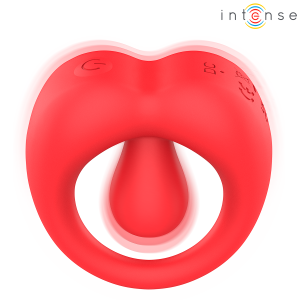 Intense for Him Russell Vibrerende Penisring met Clitorisstimulator rood Intense for Him Russell Vibrerende Penisring met Clitorisstimulator rood - Afbeelding 6