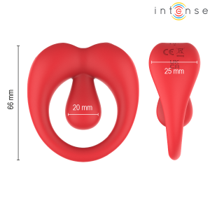Intense for Him Russell Vibrerende Penisring met Clitorisstimulator rood Intense for Him Russell Vibrerende Penisring met Clitorisstimulator rood - Afbeelding 7