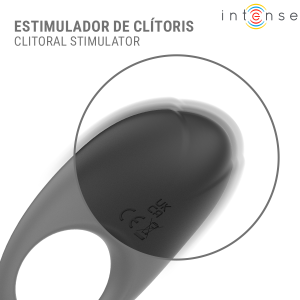 Intense FOR HIM Penisring met Clitorisstimulator Merlotte, zwart Intense FOR HIM Penisring met Clitorisstimulator Merlotte, zwart - Afbeelding 6