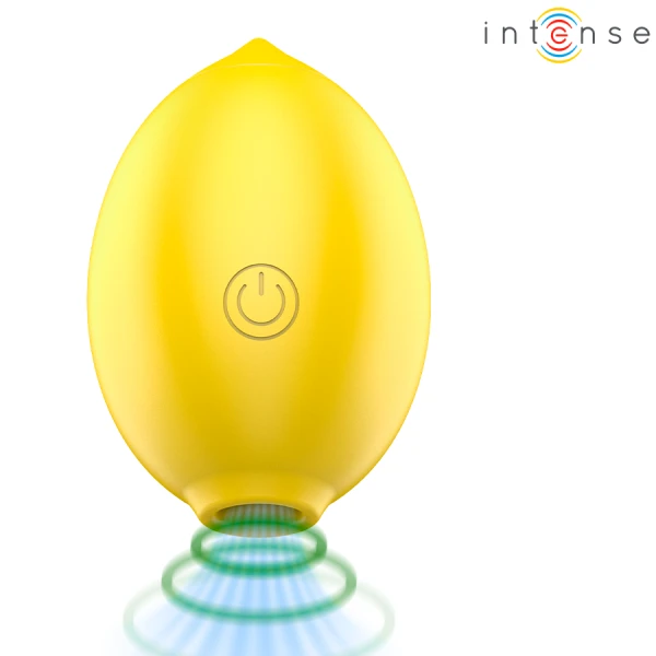 Intense Moni Lemon Klitoris-Saugstimulator, Zitronen-Design, Silikon