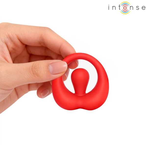 Intense for Him Russell Vibrerende Penisring met Clitorisstimulator rood Intense for Him Russell Vibrerende Penisring met Clitorisstimulator rood