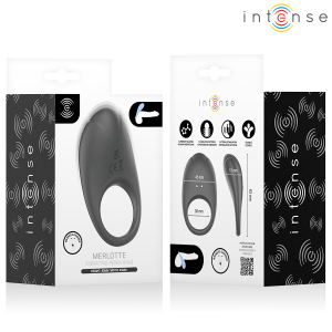 Intense FOR HIM Penisring met Clitorisstimulator Merlotte, zwart Intense FOR HIM Penisring met Clitorisstimulator Merlotte, zwart - Afbeelding 10