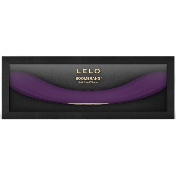 Lelo Boomerang Doppelender Vibrator für Paare, Lila Lelo Boomerang Doppelender Vibrator für Paare, Lila