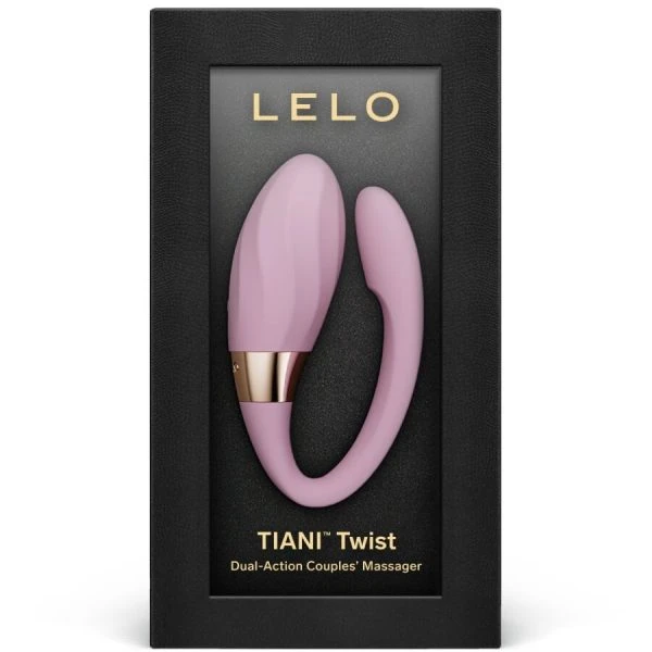Lelo Tiani Twist Paarvibrator für Paare und Solo, zartrosa