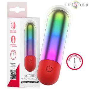 Intense FUN Toys Debbie Rainbow Clitoris-Vibrator, Regenboogdesign Intense FUN Toys Debbie Rainbow Clitoris-Vibrator, Regenboogdesign - Afbeelding 2