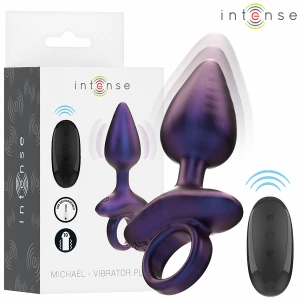 Intense Anal Toys vibrierender Analplug Michael mit Fernbedienung
