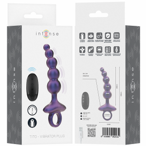 Intense Anal Toys Tito vibrerende anaalplug met afstandsbediening Intense Anal Toys Tito vibrerende anaalplug met afstandsbediening - Afbeelding 8