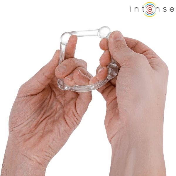 Intense FOR HIM Penisring-Set Bourne 3-teilig, medizinisches Silikon