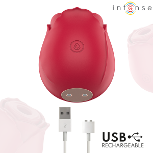 Intense High Tech Camellia Clitorale Zuigstimulator Bordeaux Intense High Tech Camellia Clitorale Zuigstimulator Bordeaux - Afbeelding 5