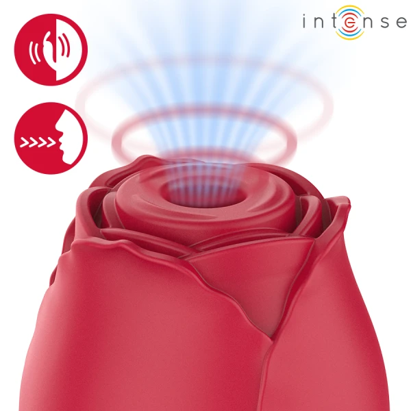 Intense High Tech Camellia Clitorale Zuigstimulator Bordeaux Intense High Tech Camellia Clitorale Zuigstimulator Bordeaux