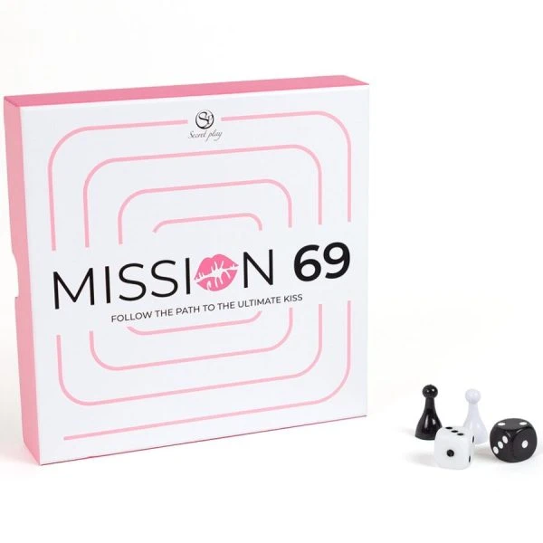 Secretplay 100% Games Brettspiel Mission 69 für Paare