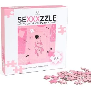 Secretplay 100% Games Puzzelspel sexxxzzle 2-in-1 met uitdagingen