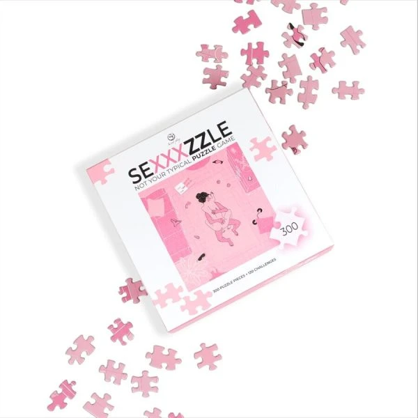 Secretplay 100% Games Puzzlespiel sexxxzzle 2-in-1 mit Herausforderungen