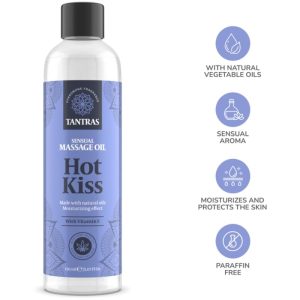 Intimateline Tantras Love Oil Hot Kiss Massageöl mit Pheromonen – Bild 2