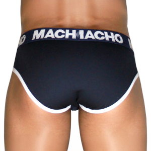 Macho Underwear Klassieke Heren-slip marineblauw met push-up-cup Macho Underwear Klassieke Heren-slip marineblauw met push-up-cup - Afbeelding 3