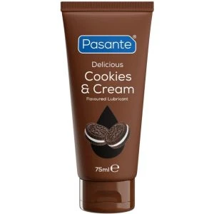 Pasante Gleitmittel Cookies & Cream auf Wasserbasis, 75 ml