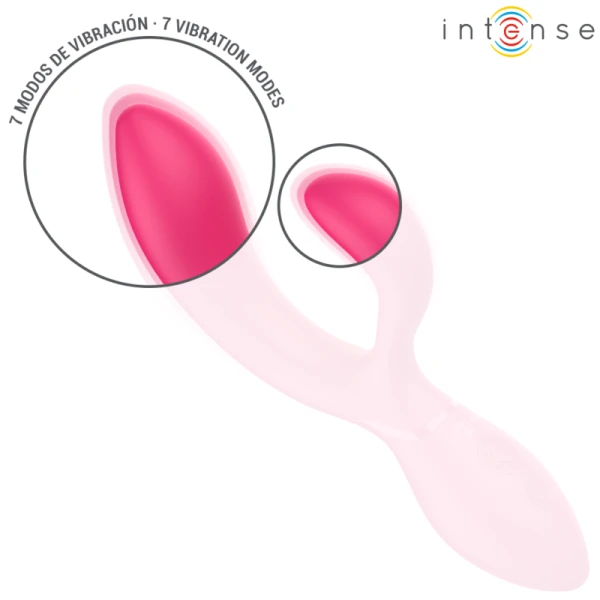Intense High Tech Charly Beweegbare Vibratiestimulator met Clitorisstimulatie