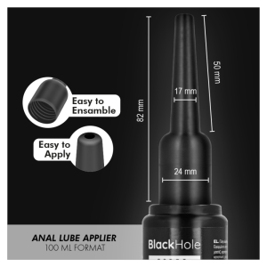 Black Hole Analgleitgel-Applikator Größe L für 100-ml-Flaschen Black Hole Analgleitgel-Applikator Größe L für 100-ml-Flaschen – Bild 4