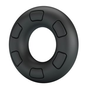 Crazy Bull Bertram Supersoft Silikon-Penisring Zwart Crazy Bull Bertram Supersoft Silikon-Penisring Zwart - Afbeelding 4