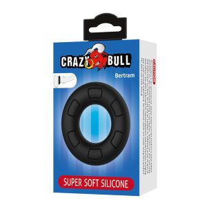 Crazy Bull Bertram Supersoft Silikon-Penisring Zwart Crazy Bull Bertram Supersoft Silikon-Penisring Zwart - Afbeelding 8
